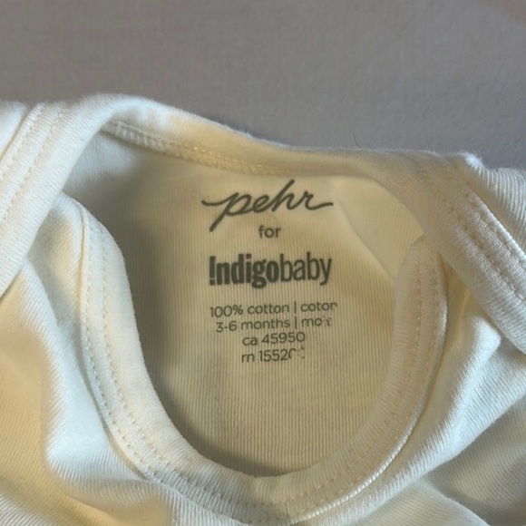 Pehr - LIKE NEW - Rainbow Long Sleeve Baby Onesie - Picture 2 of 3